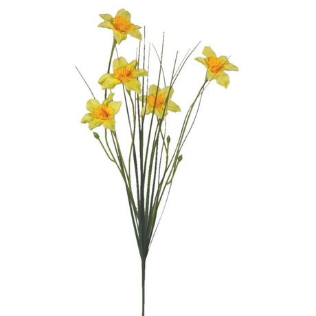 Buket med gule påskeliljer