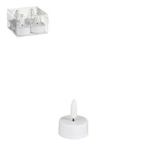 LED-fyrfadslys 4-pak