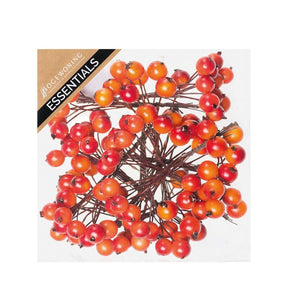 Små bær på wire orange