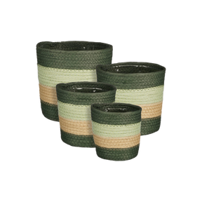 Rachel kurvesæt med 4 kurve med horisontale striber