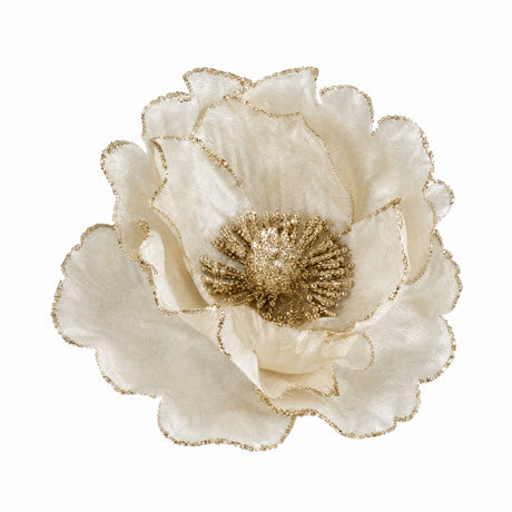 Blomsterhoved på klips 14 cm i dia