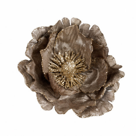 Blomsterhoved på klips 14 cm i dia