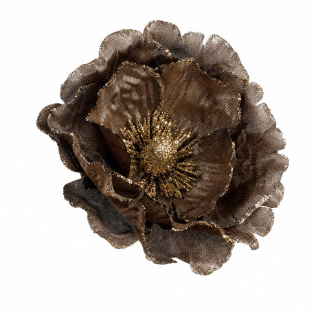 Blomsterhoved på klips 14 cm i dia