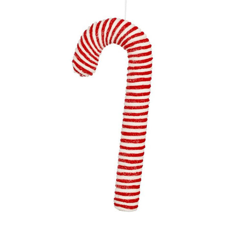 Stribet sukkerstok 41 cm høj