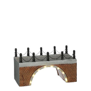 Luville Kanalbro med lys og vejstykke