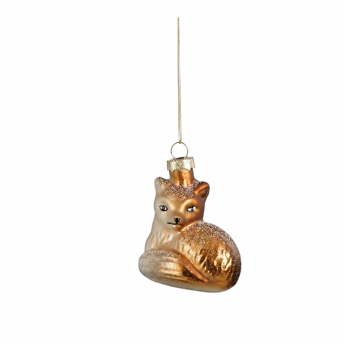 Julekugle Skovens dyr 6 cm høje