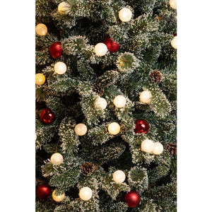 Kaprun juletræ med pynt og lys 60 cm højt