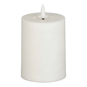 LED-bloklys 10 cm højt udendørs brug