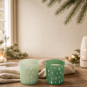 Gavepakke med duftlys vinter