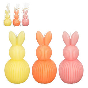 Påskeharelys 16 cm højt