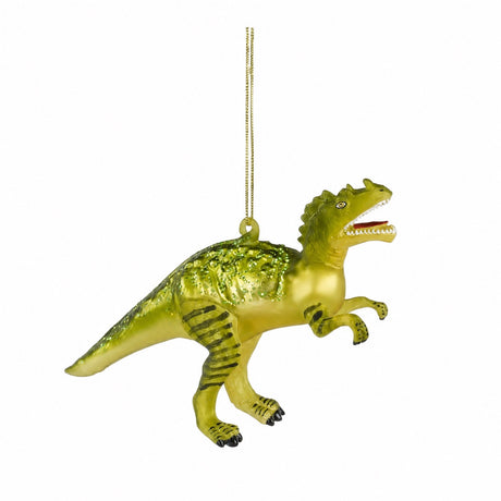 Julekugle Dinosaur grøn