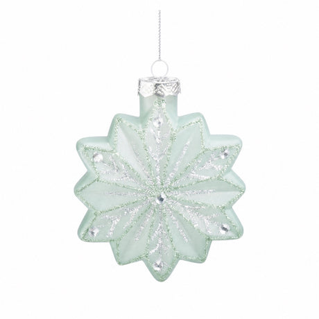 Julekugle Snefnug pastel