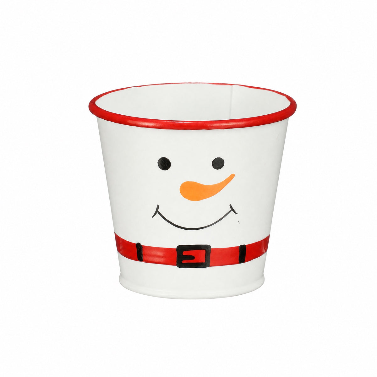 Spand/potteskjuler med julemotiv