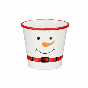 Spand/potteskjuler med julemotiv