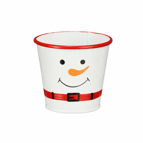 Spand/potteskjuler med julemotiv