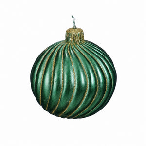 Lys Julekugle 9 cm