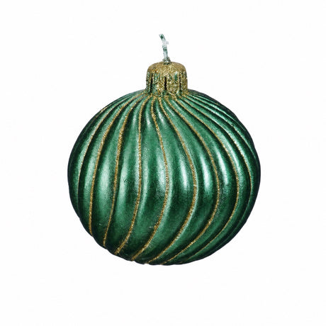 Lys Julekugle 9 cm