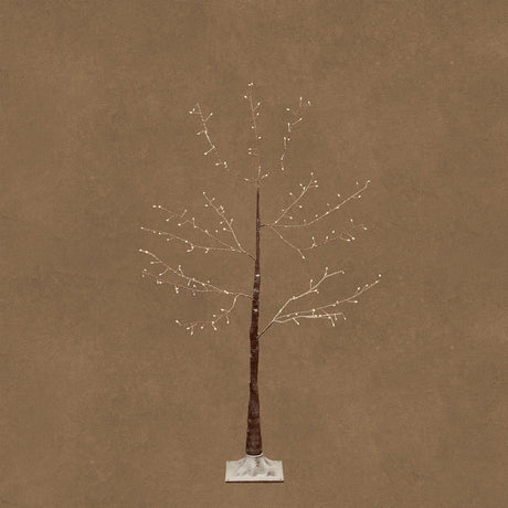 Brunt lystræ med frost 120 cm højt fra Luca Lighting