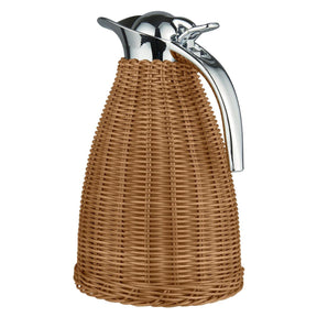 Termokande brun polyrattan håndflettet 1,5 ltr fra Ib Laursen