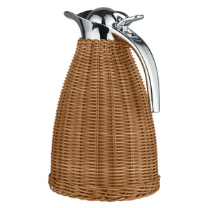 Termokande brun polyrattan håndflettet 1,5 ltr fra Ib Laursen