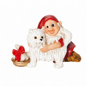Skovnisse med hund