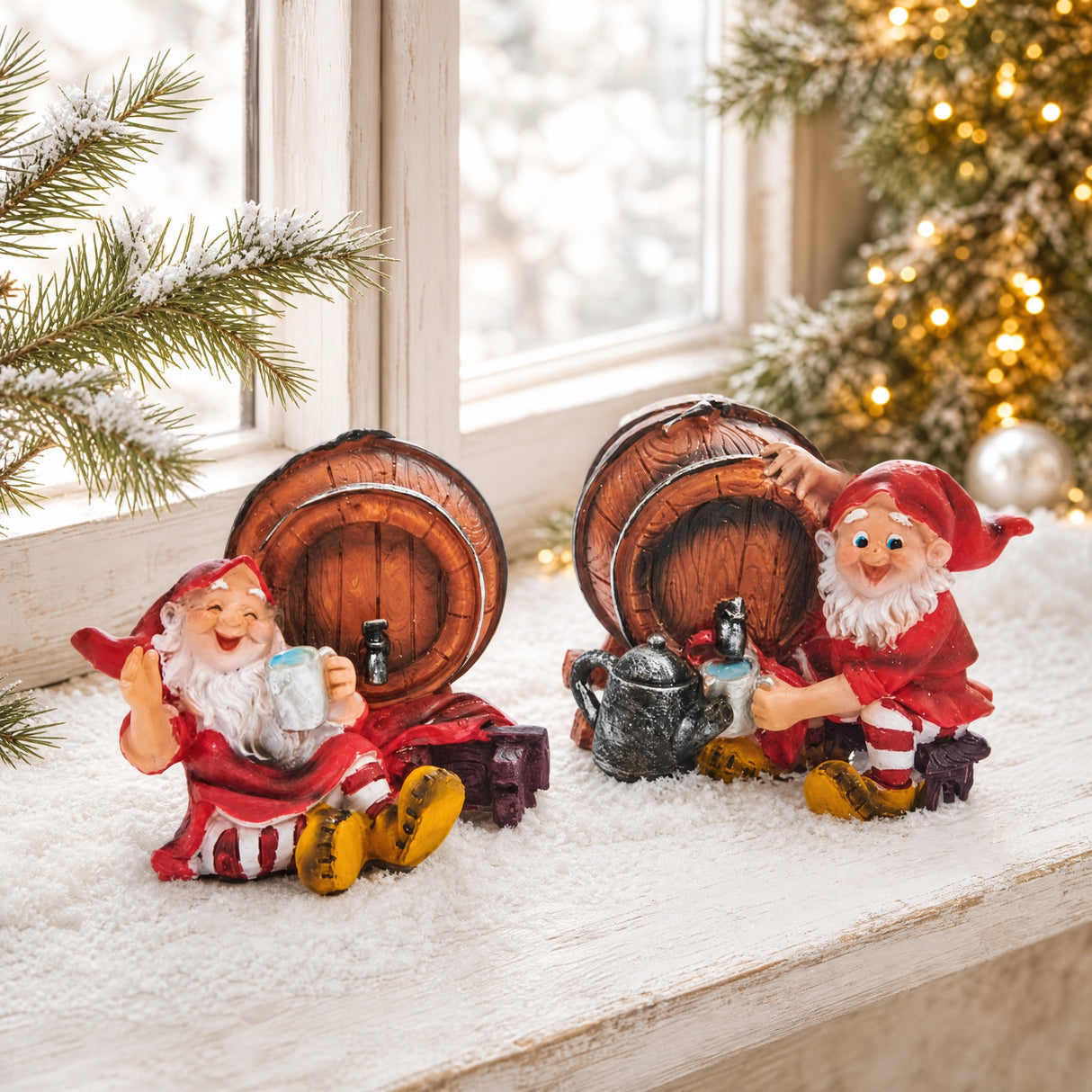 Skovnisse ved vintønde