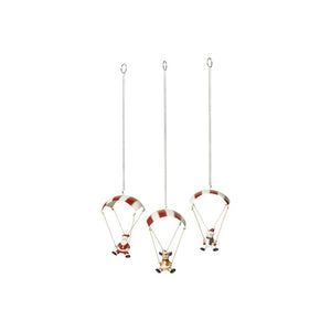 Faldskærm med julefigur