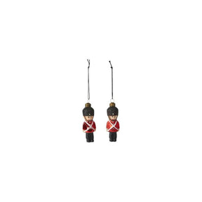 Julekugle Soldat 9 cm høj