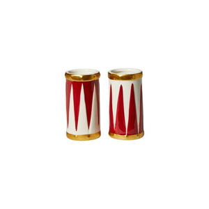 Tromme Lysestage & vase i én 10 cm høj