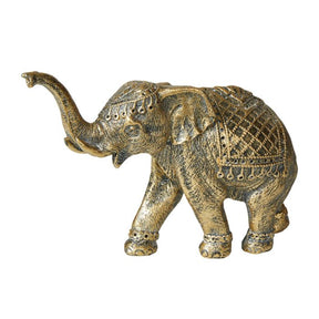 Speedtsberg guldfarvet elefant 