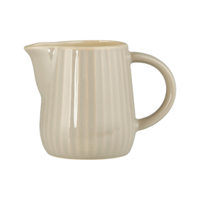 Mynte mælke- og flødekande i Latte stentøj fra Ib Laursen