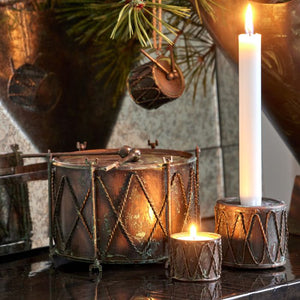 Tromme til dekoration kobber