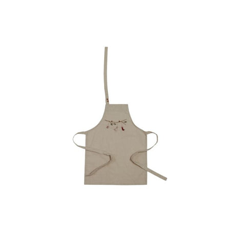 Juleforklæde med broderi børn