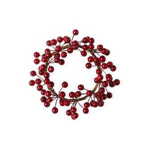 Bærkrans 15 cm i dia rød
