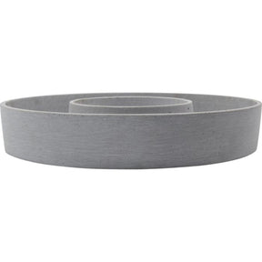 House Doctor The ring grå lysestage/dekorationsfad