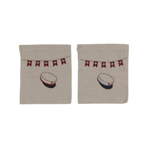 Studenterpose hørfarvet