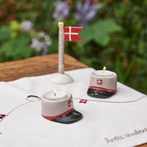 Bordløber rød student hørfarvet