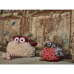 Festlig ugle 15 cm høj