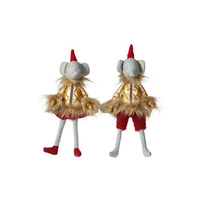 Elefant med guldjakke