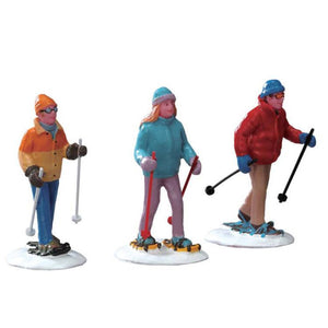 Snowshoe Walkers, Set Of 3