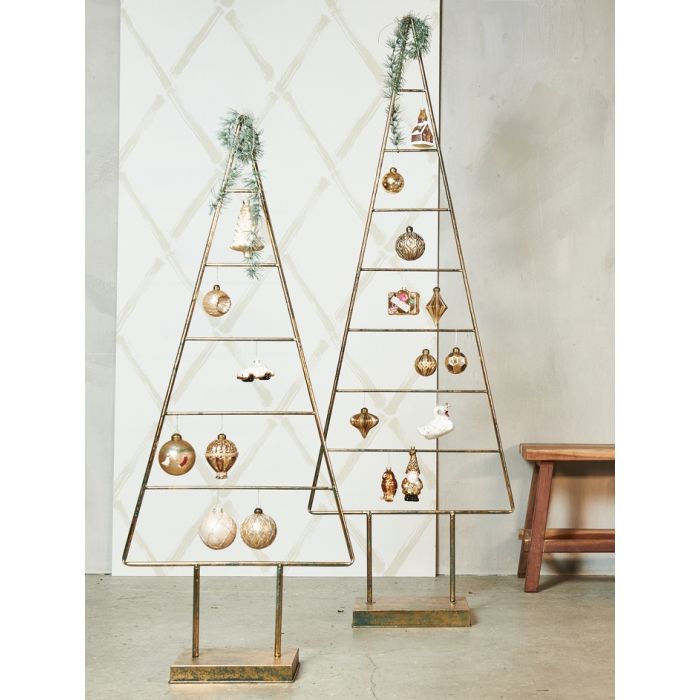 Julekugler guld og brun