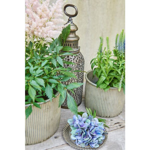 Lanterne med pære 37 cm høj