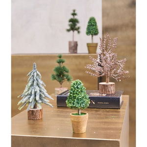 Cedertræ med fod 22 cm højt