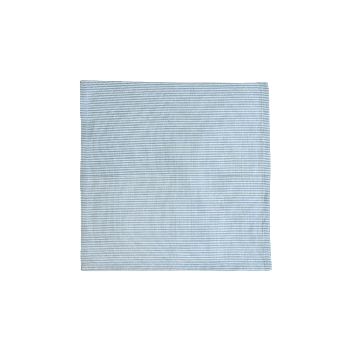 En Speedtsberg stofserviet lyseblå striber