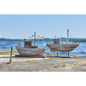 Speedtsberg Fiskerbåd hvid