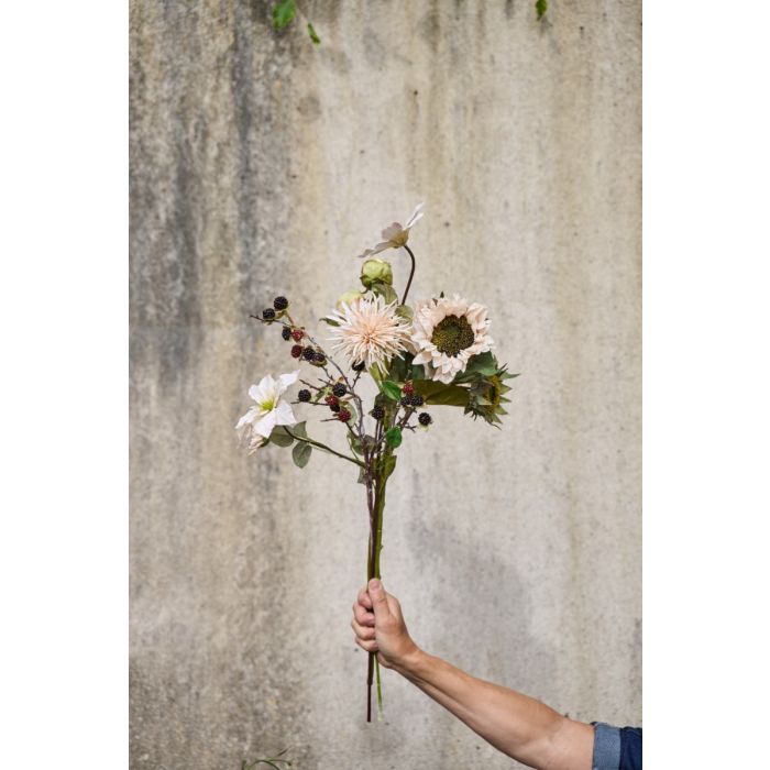 Solsikke stilk støvet rosa