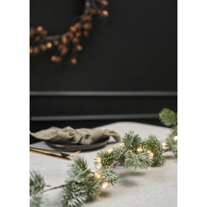 Lyskæde med 20 LED-kugler 130 cm