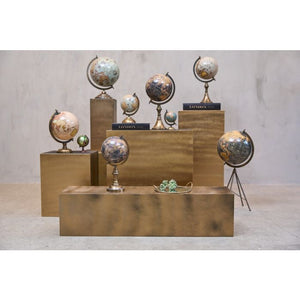 Globus med fod 38 cm høj