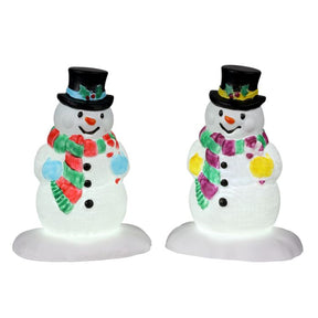 Holly Hat Snowman