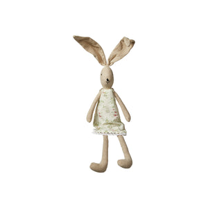 Blød Lulu kanin i stof 33 cm høj fra Speedtsberg